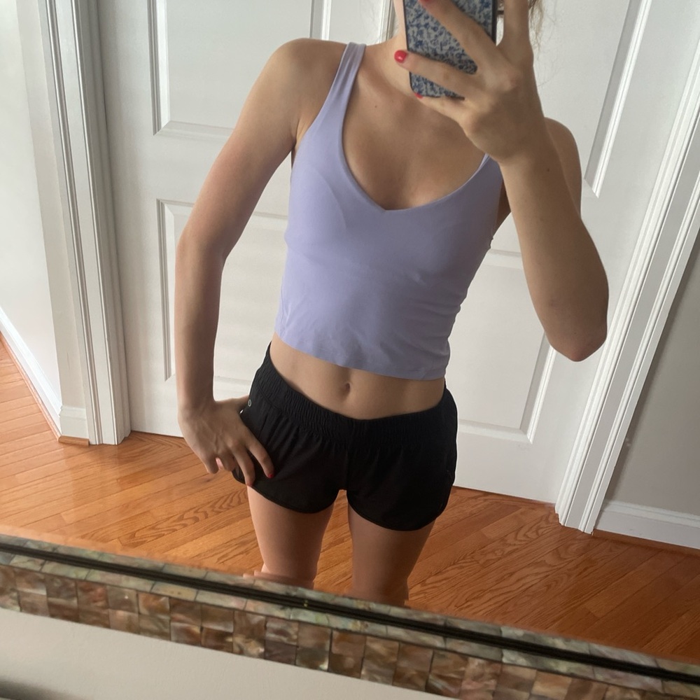 lululemon athletica Light Purple Tank Top
